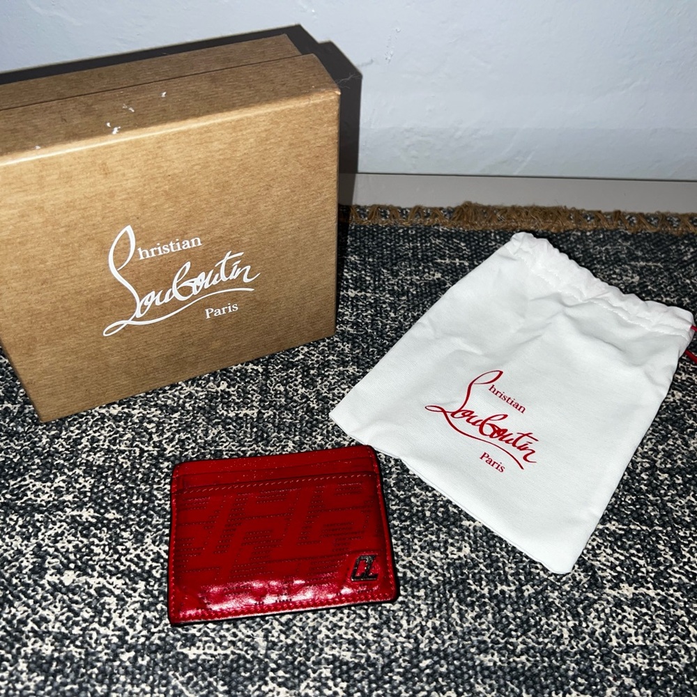 Christian Louboutin Red Card Holder